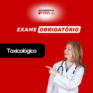 EXAME TOXICOLÓGICO