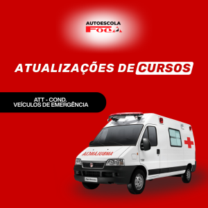 CURSO DE ATUALIZAÇÃO EAD VEÍCULOS DE EMERGÊNCIA