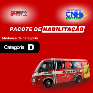 MUDANÇA DE CATEGORIA D - 10 AULAS