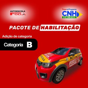 ADIÇÃO DE CATEGORIA (B) - 10 AULAS