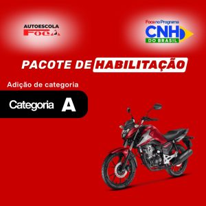 ADIÇÃO DE CATEGORIA (A) - 10 AULAS